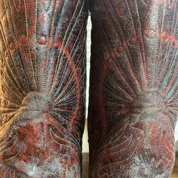 Vintage Men’s/Women’s cowboy boots 👢🦚 - Picture 10 of 16